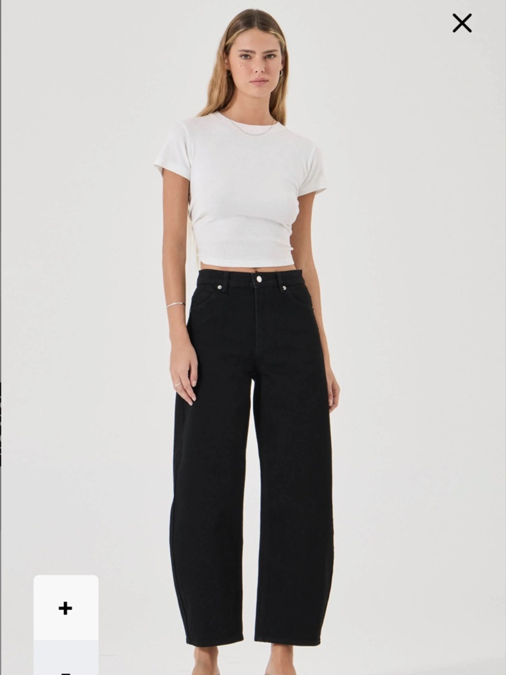 ROLLA'S Black Straight Leg Women's Jeans